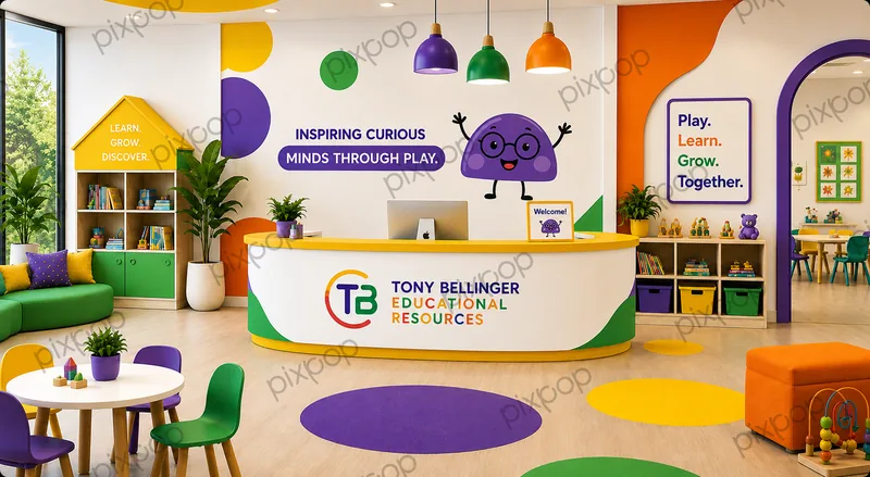 Tony Bellinger educational brand classroom graphics