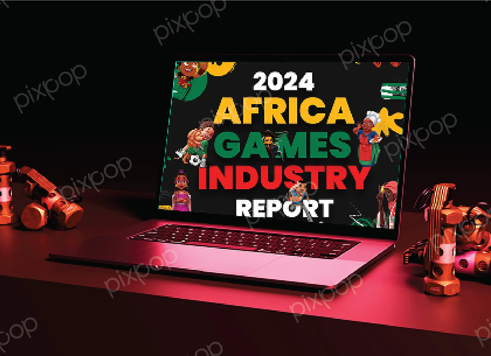 Africa Games Industry Report 2024 design work