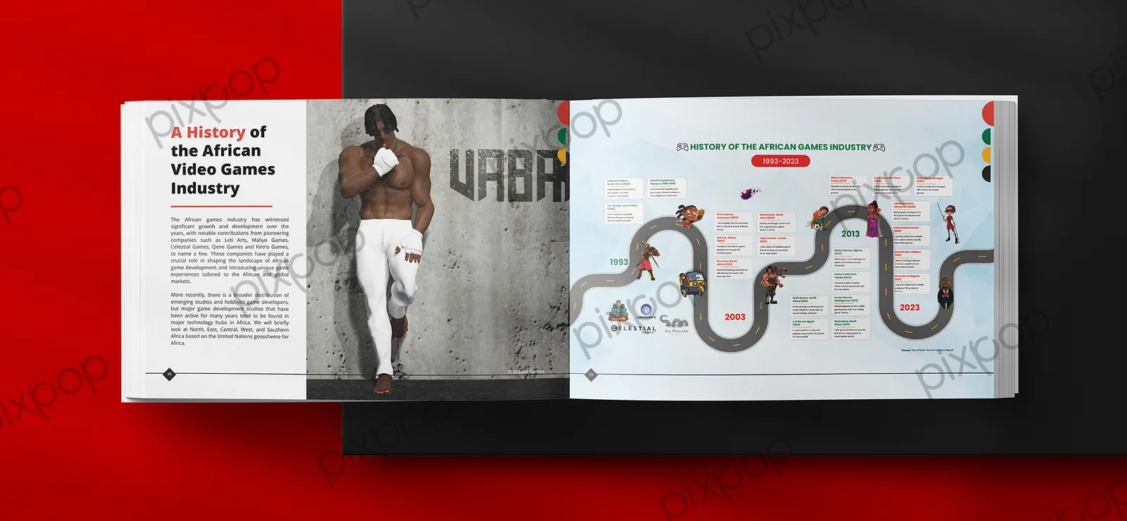 Africa Games Industry Report 2024 design work