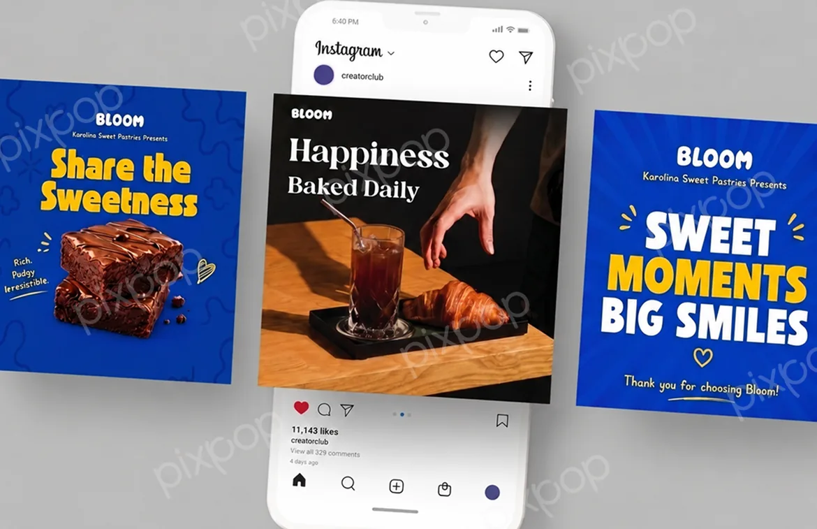 Bloom Bakery design work