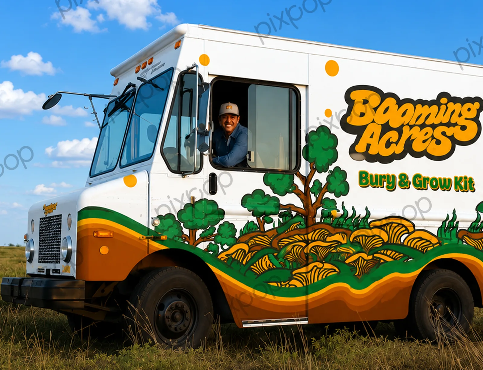 Blooming Acres design work