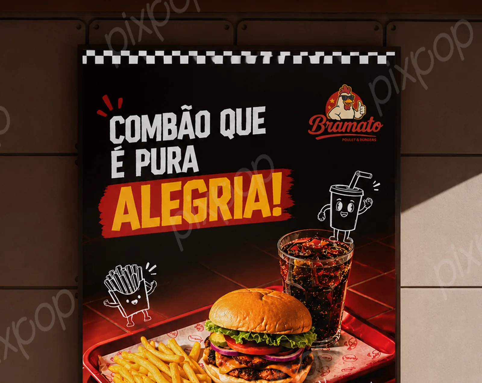 Bramato Burgers design work