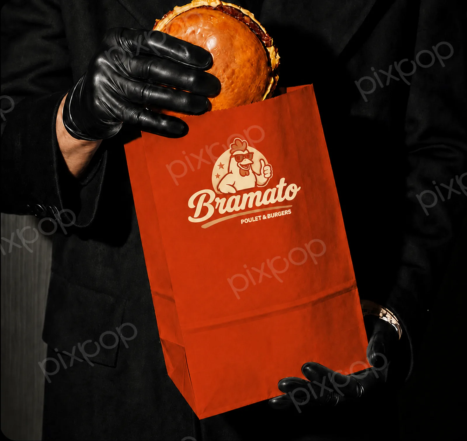 Bramato Burgers design work