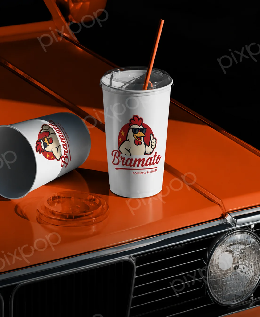 Bramato Burgers design work