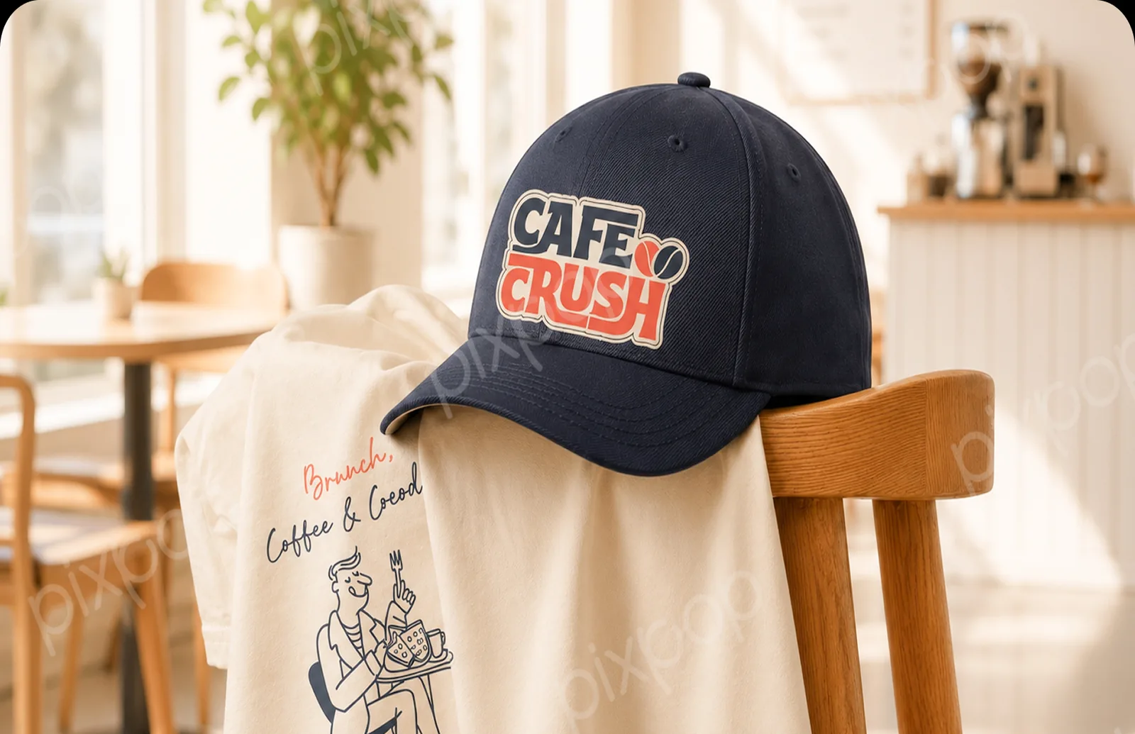 Café Crush design work