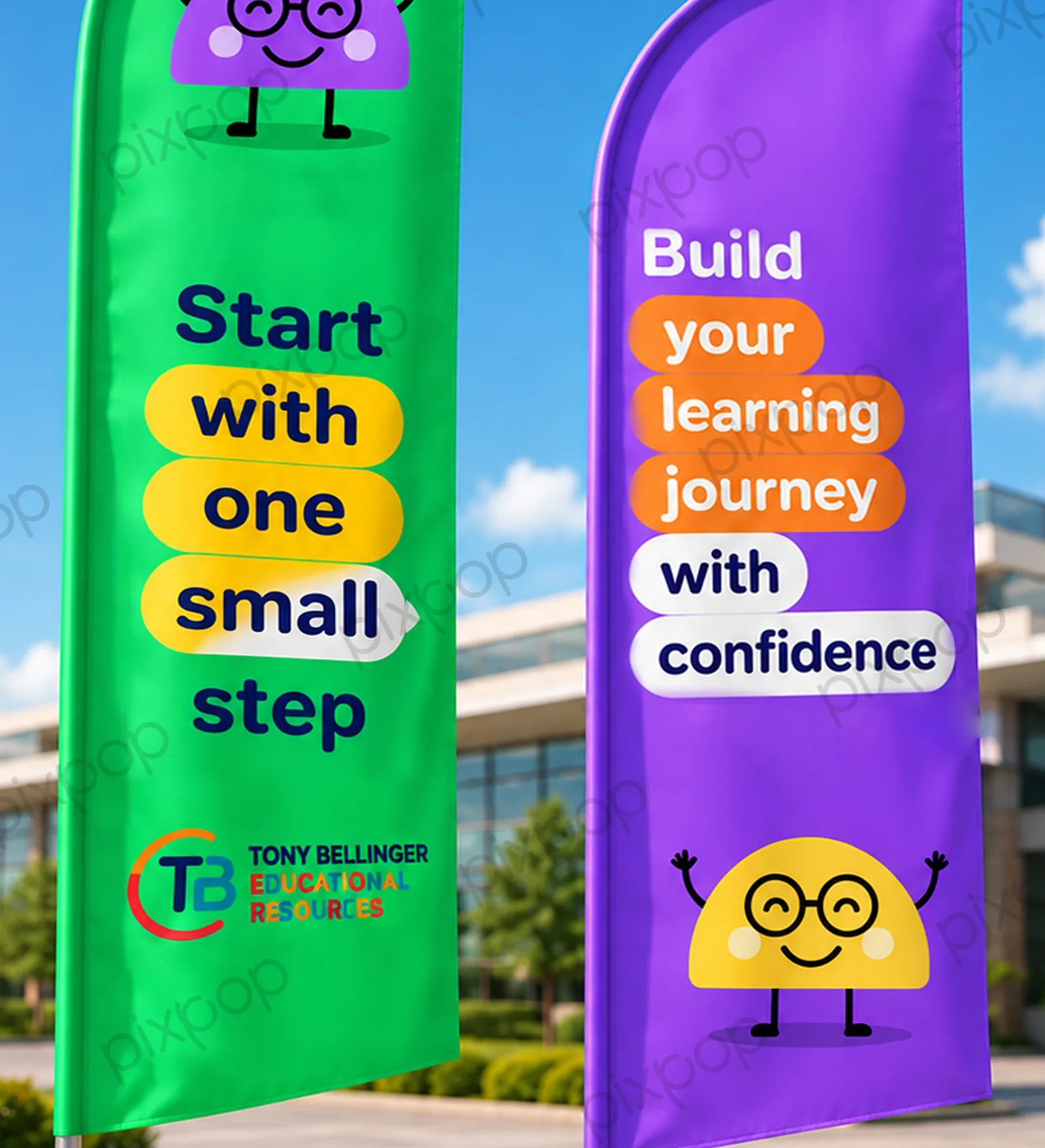 Tony Bellinger Educational Resources design work